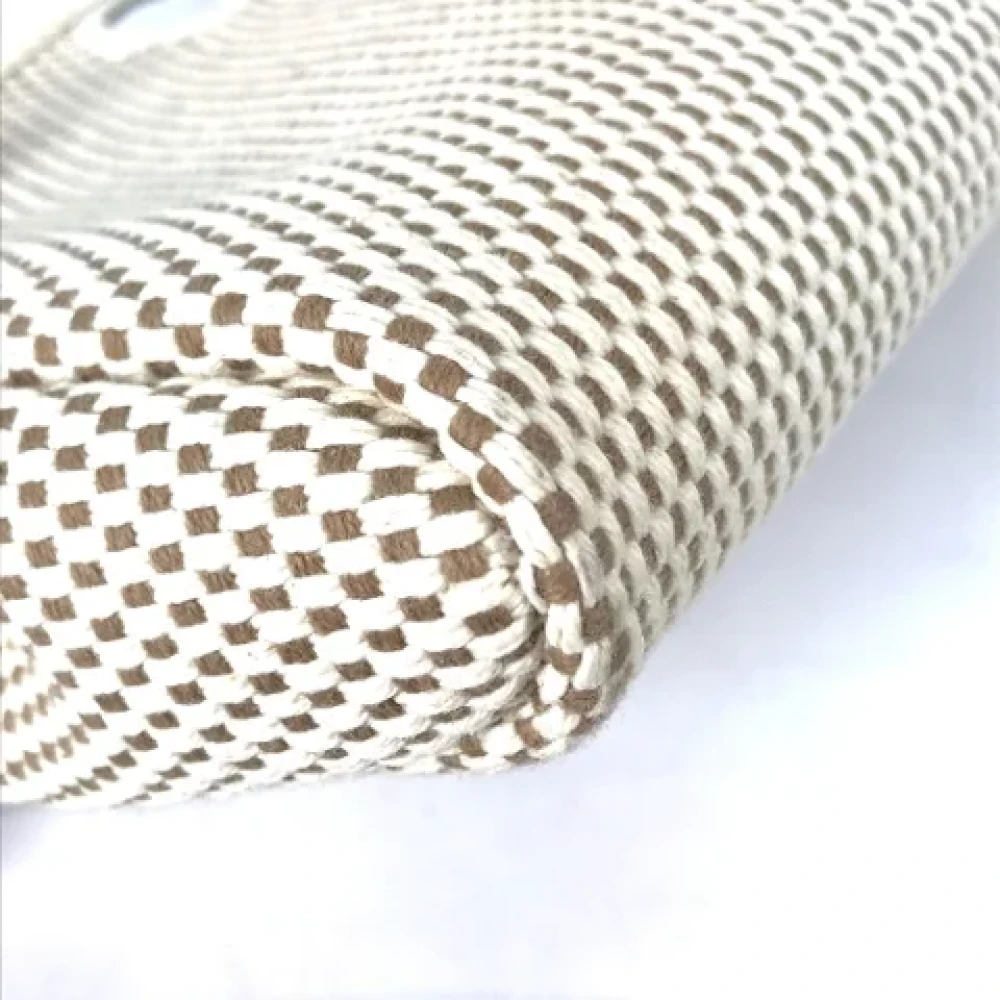 Hermès Vintage Pre-owned Fabric pouches Beige Dames