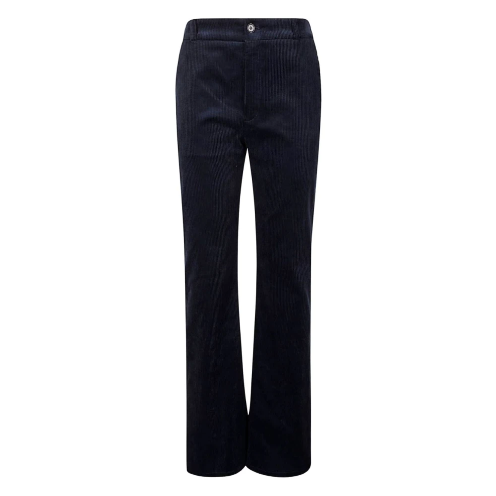 A.p.c. Women's Blue Wide Trousers