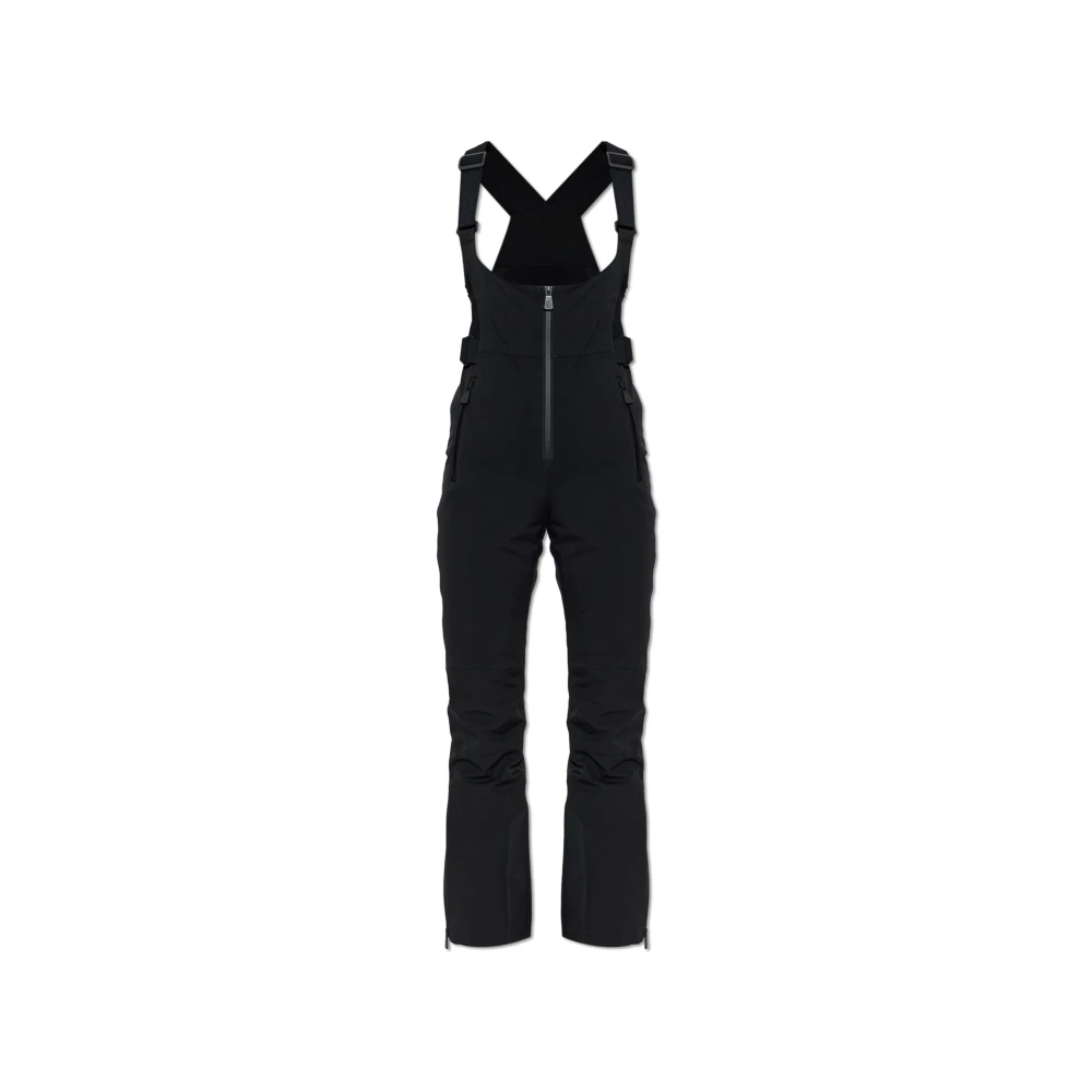 Moncler Grenoble Insulated Ski Bib - Woman Track Pants Black Xs - Immagine 4