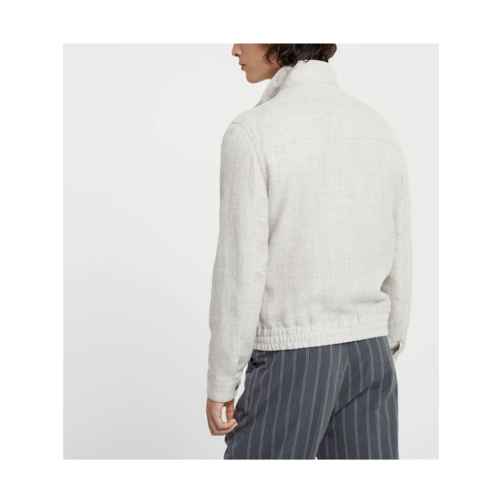 BRUNELLO CUCINELLI Elegante Jassen Collectie Gray Heren