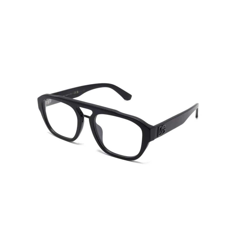 Dolce & Gabbana Men's Black Glasses, 55 Mm, Optical Frame