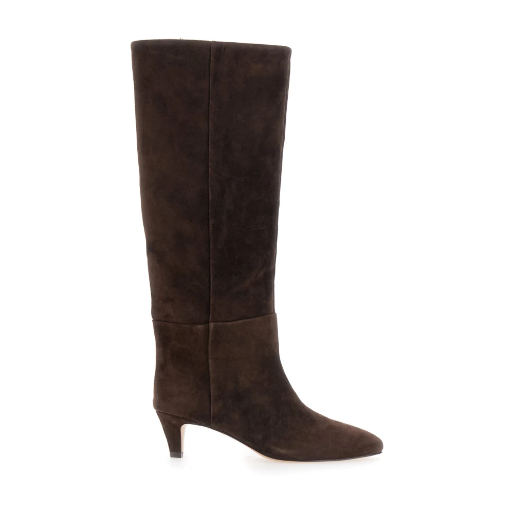 Twinset , Heeled Boots, Female, Brown, 7 Uk, Leather Heeled Boots