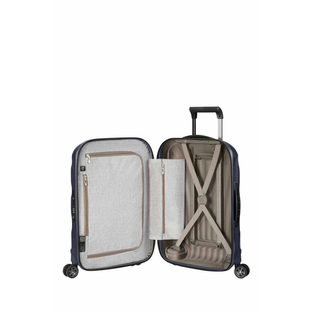 Samsonite C-Lite Spinner Blauwe Koffer Blue Unisex