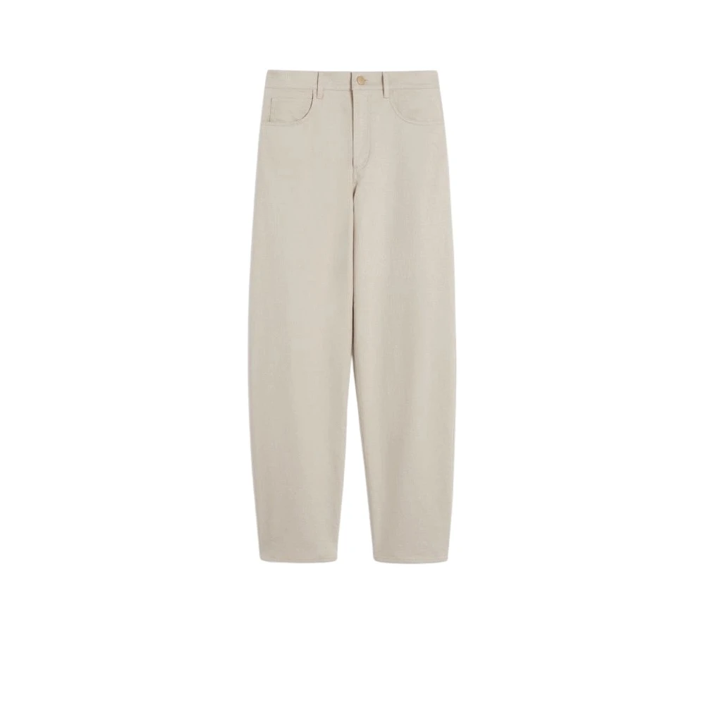 Max Mara Damen Beige Hosen, 2XSgröße: