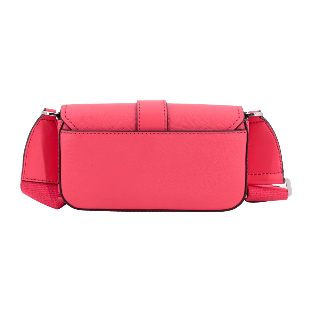 Michael Kors Lederen Schoudertas Pink Dames