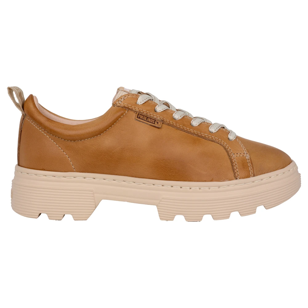 Pikolinos Bruine Damessneaker Asturias Dames Schoenen