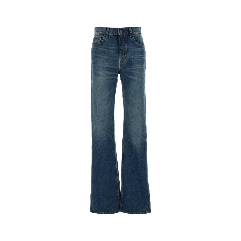 Chloé Women's Blue Flare Jeans, W25, Straight-Leg Jeans