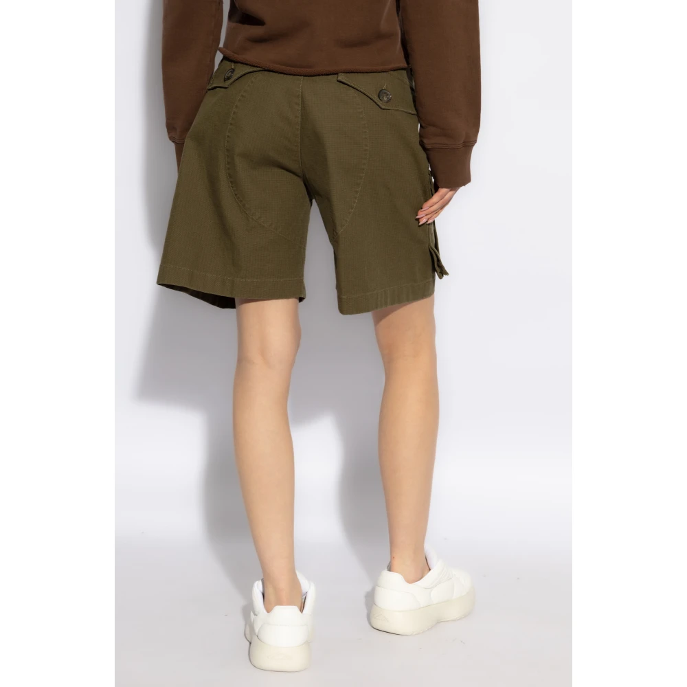 Dsquared2 Logo shorts Green Dames