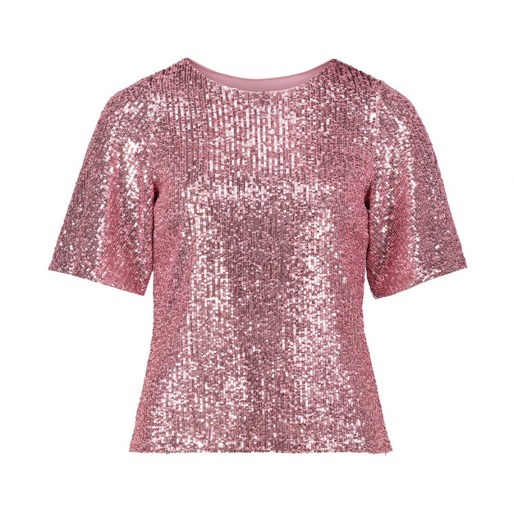 Vera Mont Korte Mouw T-shirt Kurz Pink Dames