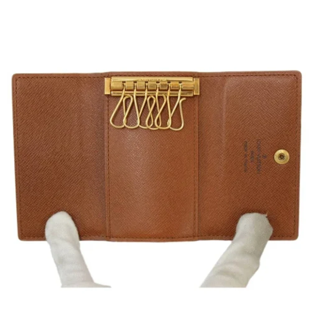 Louis Vuitton Vintage Pre-owned Canvas key-holders Brown Dames