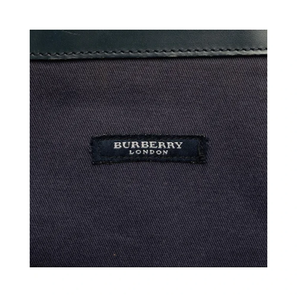 Burberry Vintage Pre-owned Cotton totes Blue Dames
