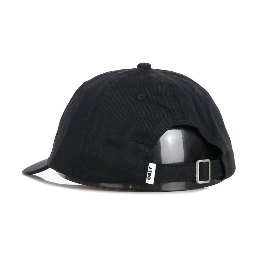 Obey Caps Black Heren