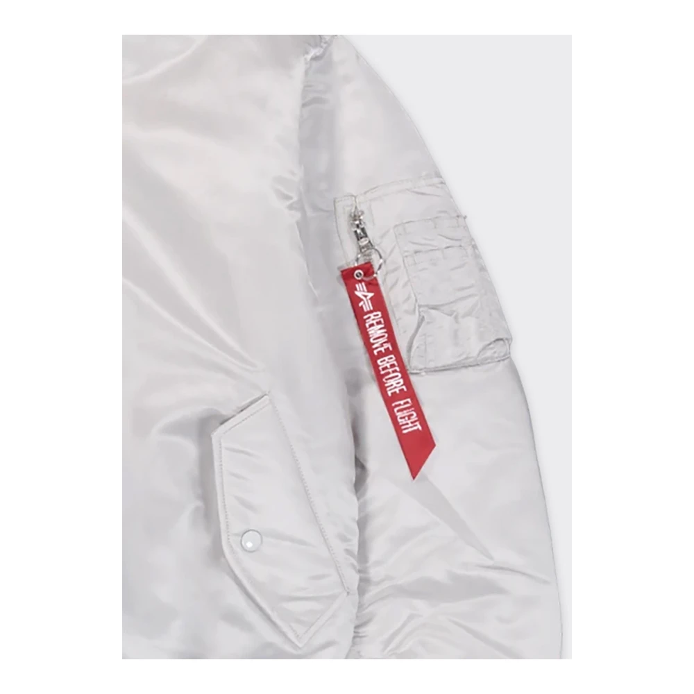 alpha industries Pastel Grey Ma-1 Bomber Jas Gray Heren