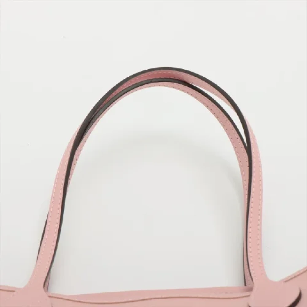 Louis Vuitton Vintage Elegante Roze Leren Neverfull MM Pink Dames