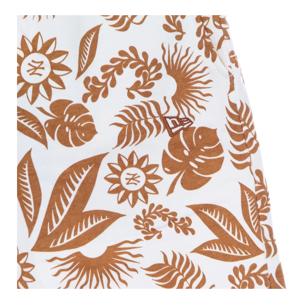new era Bloemen MLB Tracksuit Shorts Brown Heren