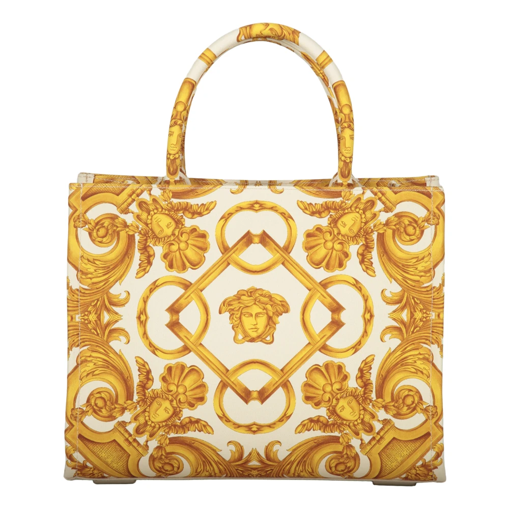 Versace Jacquard motief canvas tas Multicolor Dames