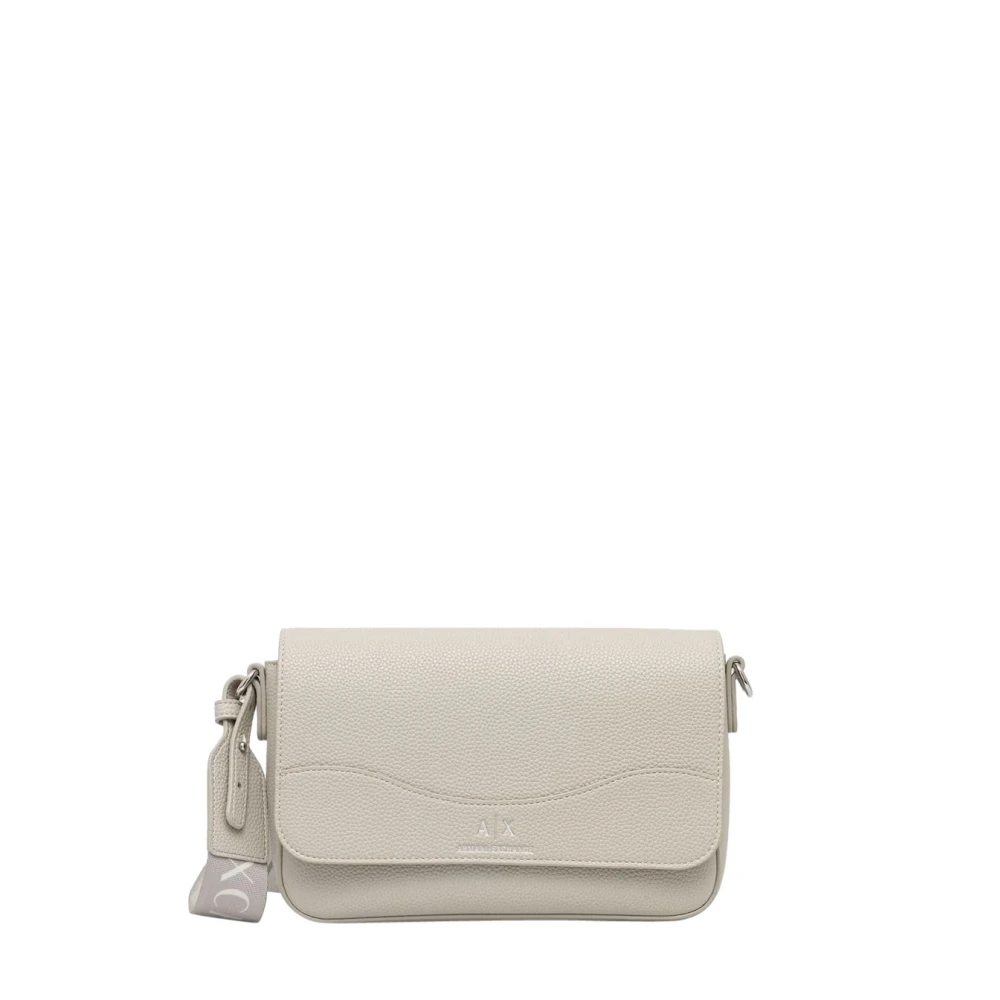 Armani Exchange Women's Gray Shoulder Bag - Cross Body Bags - One Size - Bags