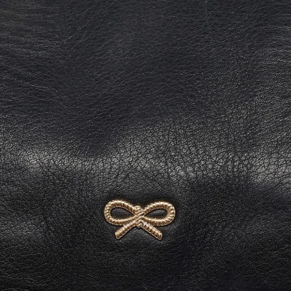 Anya Hindmarch Pre-owned Leather handbags Black Dames