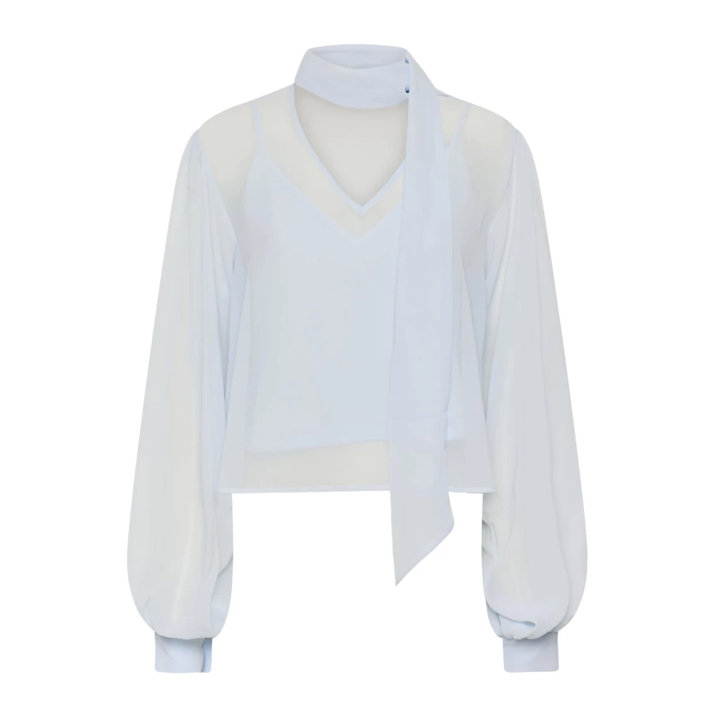 Gestuz Women's Blue Blouses, M, Blouse