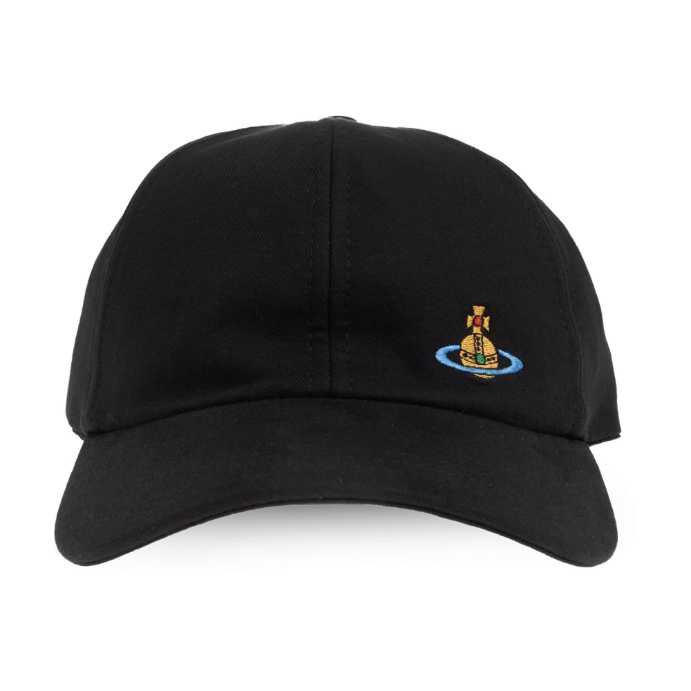 Vivienne Westwood Unisex Black Hats & Caps, One Size, Baseball Cap