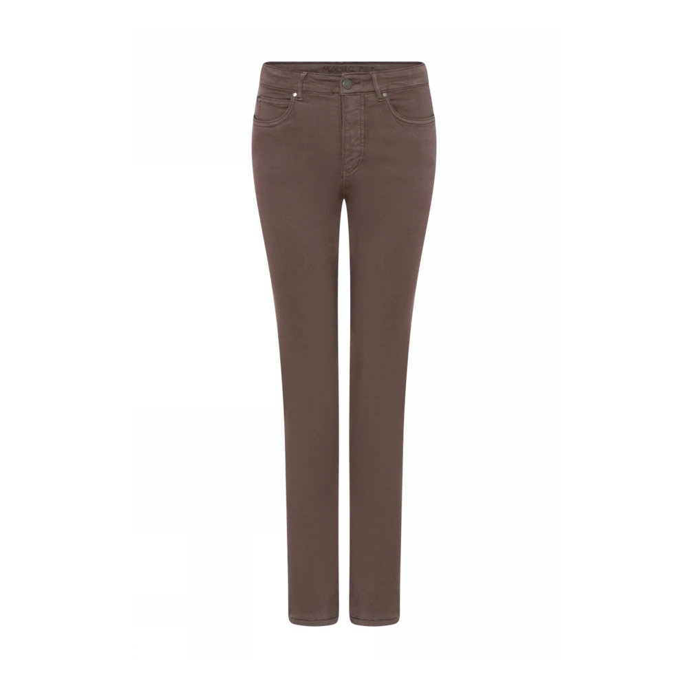 C.ro Women's Brown Skinny Fit Jeans, 3XL, Magic Fit Skinny Jeans