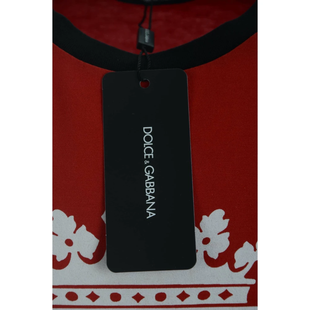Dolce & Gabbana Heren korte mouw mode T-shirt Red Heren