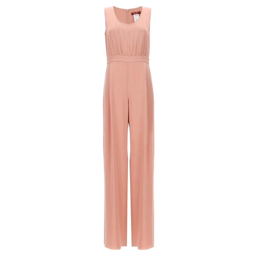 Max Mara Studio Women's Pink Tropea Jumpsuit - Jumpsuits - L - Jumpsuits & Playsuits