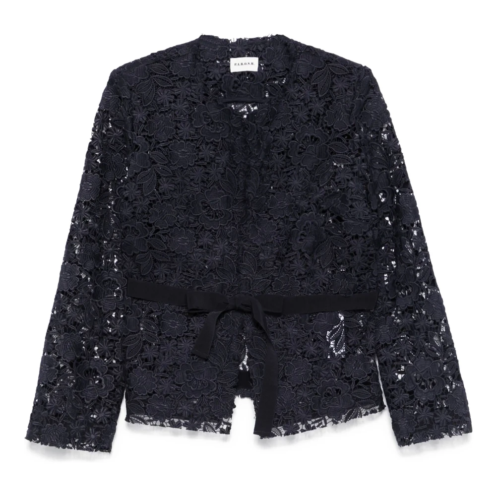 P.a.r.o.s.h. Blauwe Jas voor Mannen Blue Dames
