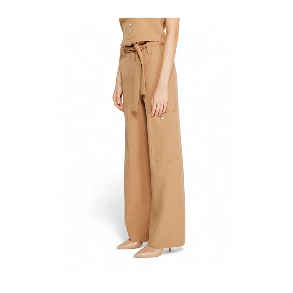 RINASCIMENTO Wijde broek Beige Dames