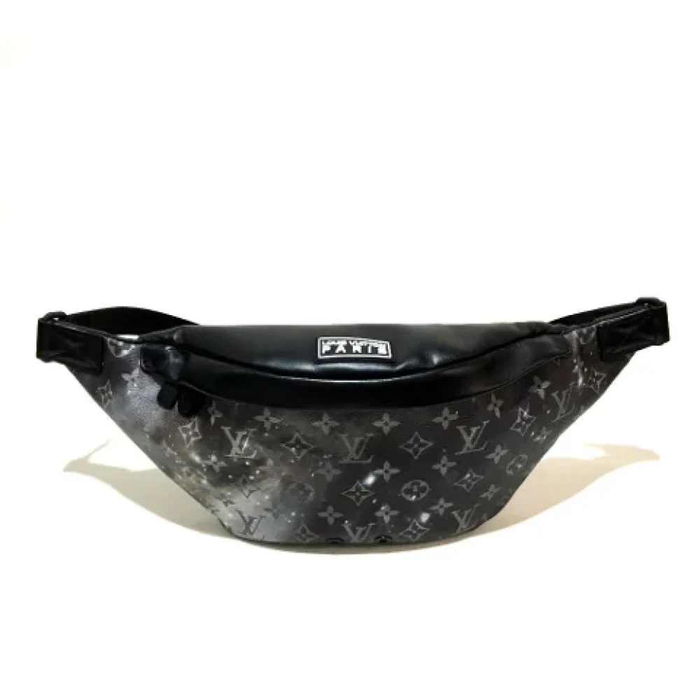 Louis Vuitton Vintage Pre-owned Canvas crossbody-bags Black Dames