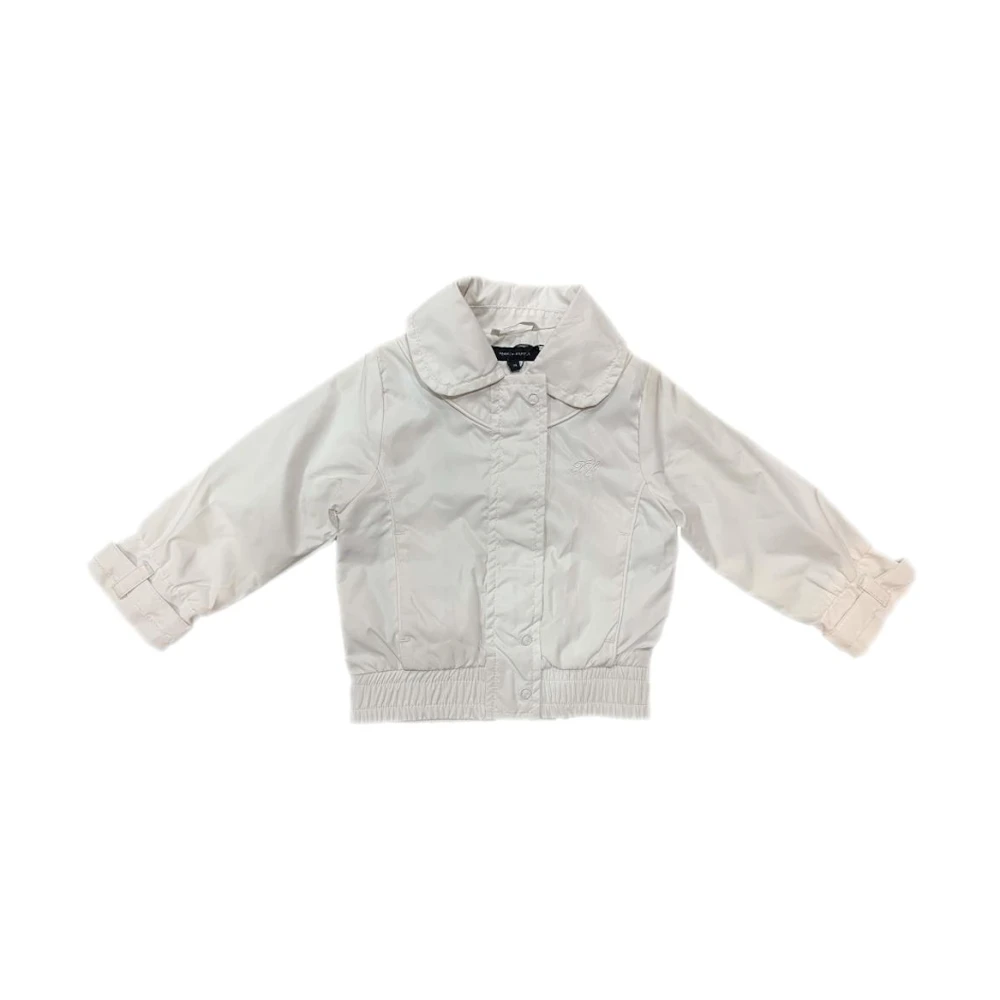 Tommy Hilfiger Girls White Light Jackets, 3 Y, Light Jacket