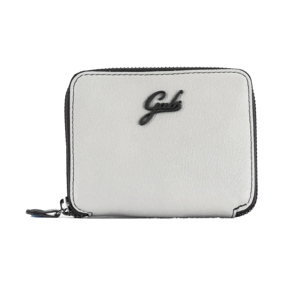 Gabs Women's Gray Zip Around Wallet White Woman - Wallets & Cardholders - One Size - Accessories