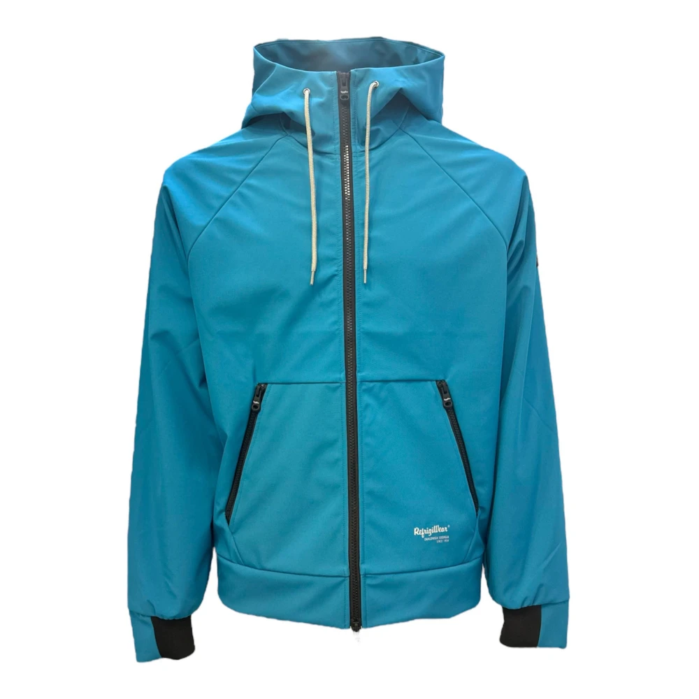 RefrigiWear Speed Jacket Blauw Polyester Lente Zomer 2024 Blue Heren