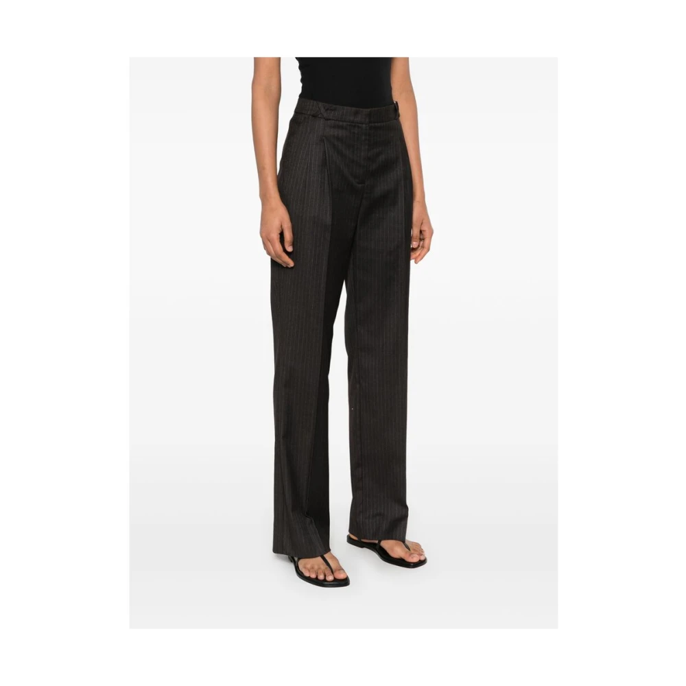 The Garment Cederbruine broek met plooien Brown Dames