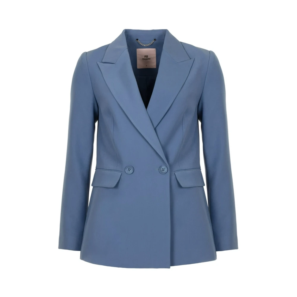 Freebird Blå Blazer Set i Ashleigh Blue Blue, Dam