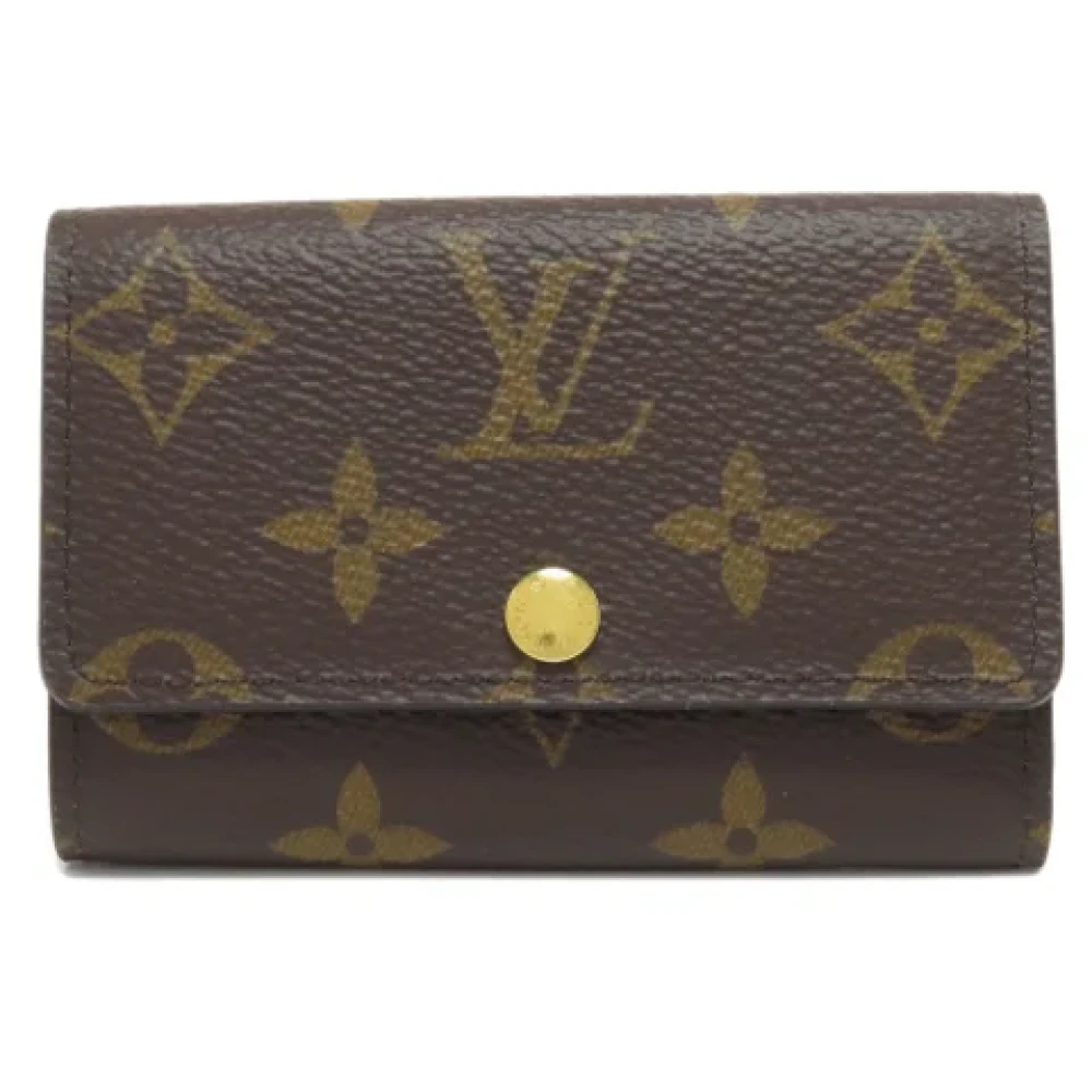 Louis Vuitton Vintage Pre-owned Canvas key-holders Brown Dames