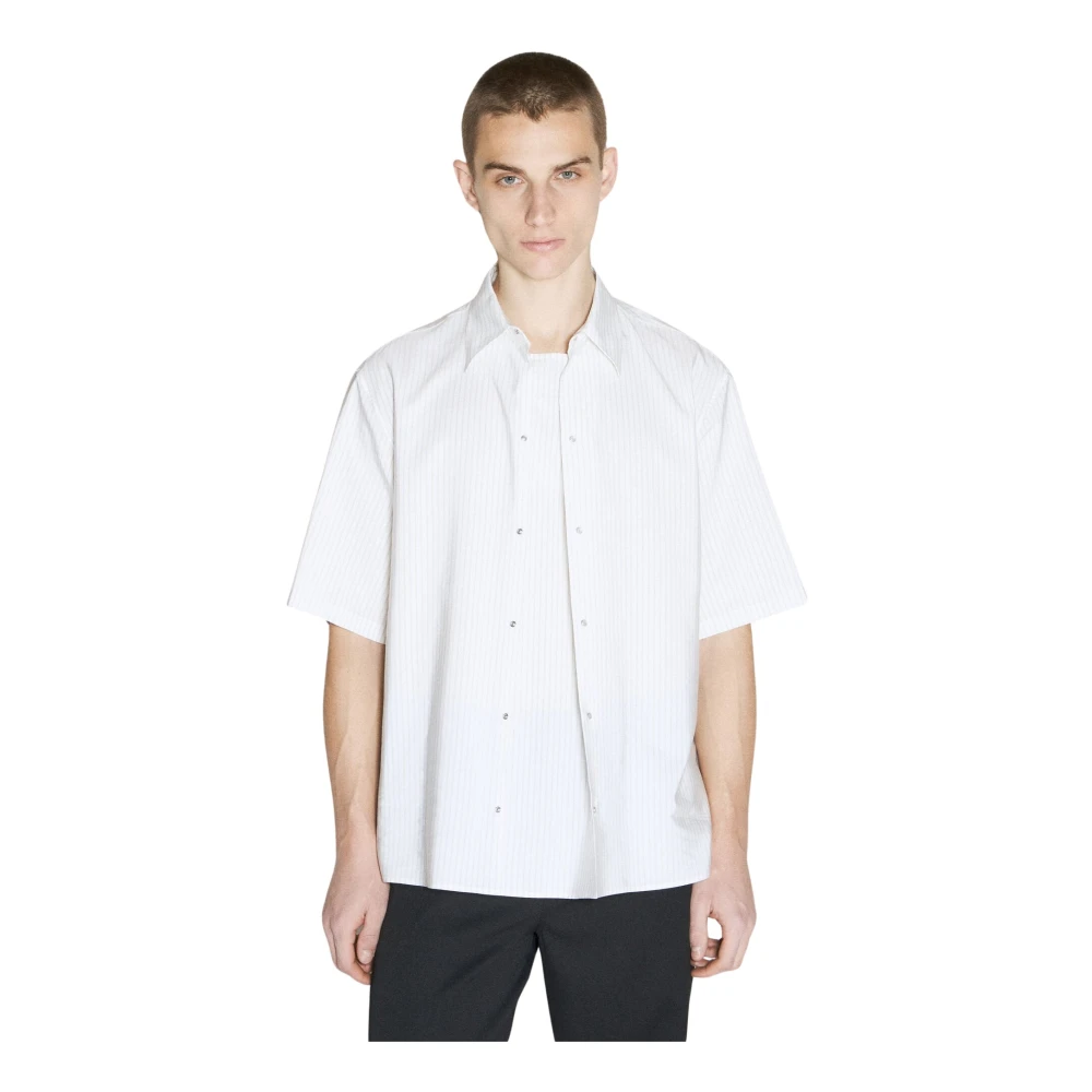 Lanvin Shirts White Heren