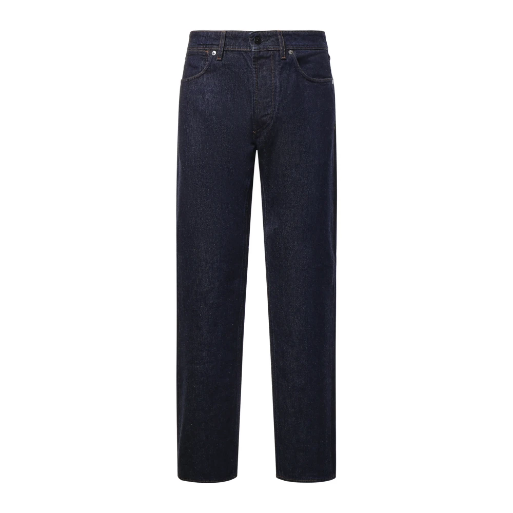 Stone Island Regular Straight Fit Five-Pocket Jeans - Male - Straight Fit Jeans - Blue - W31 - Jeans