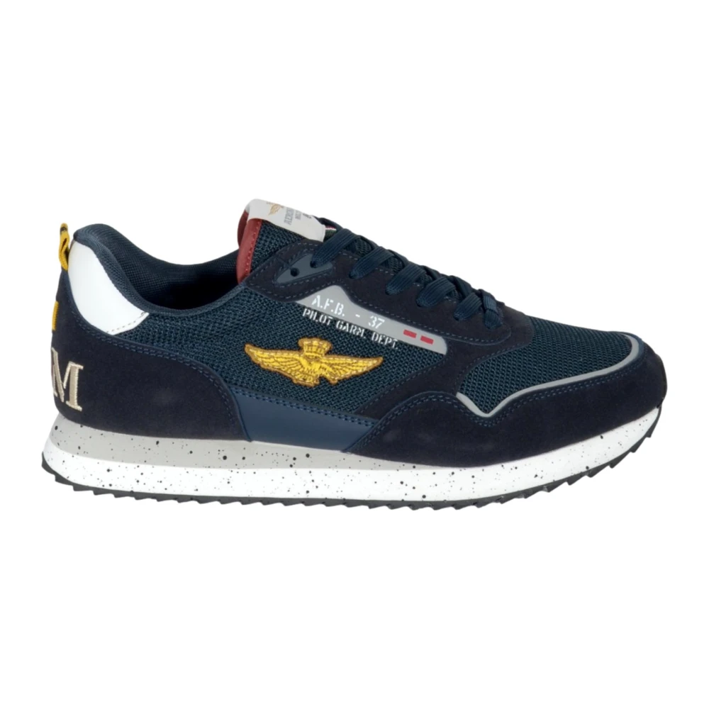Aeronautica Militare 261Sc0288Uct03545 Sneakers Heren Schoenen Blauw