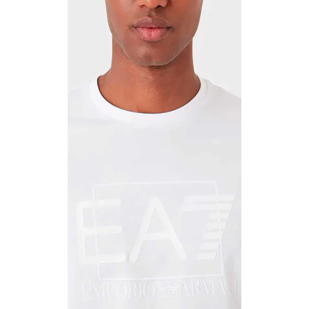 Emporio Armani EA7 T-Shirts White Heren