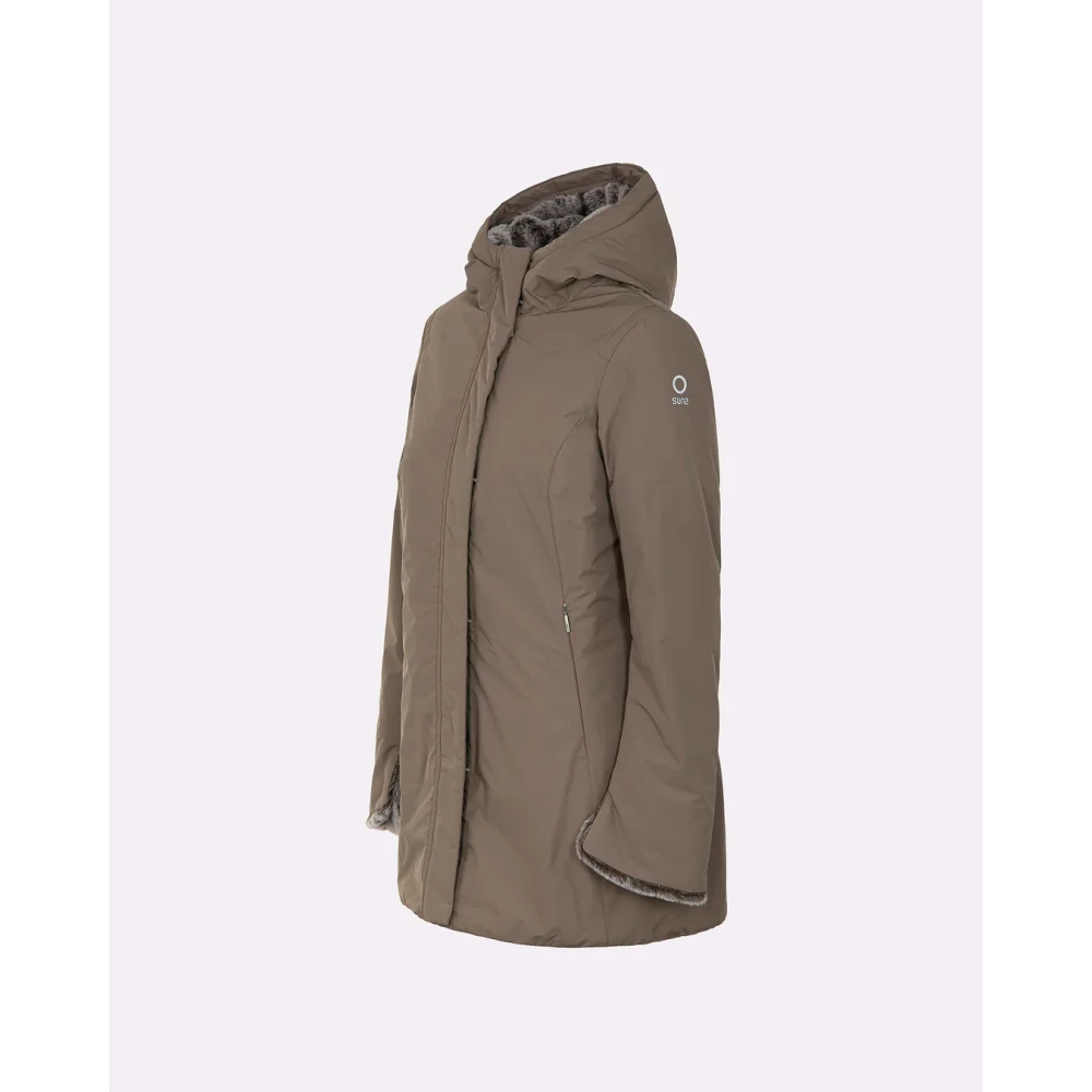 Suns Stijlvolle jassen voor elke gelegenheid Beige Dames