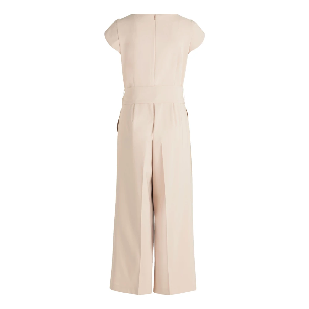 Betty Barclay Elegant Jumpsuit met Zakken Beige Dames