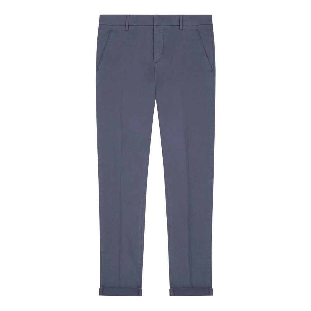 Dondup Blauwe Stijlvolle Broek Blue Heren