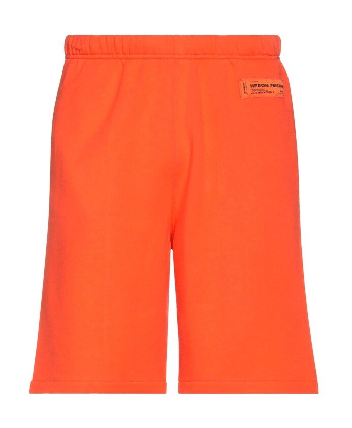 shorts-en-coton-orange-elegants-bermudas