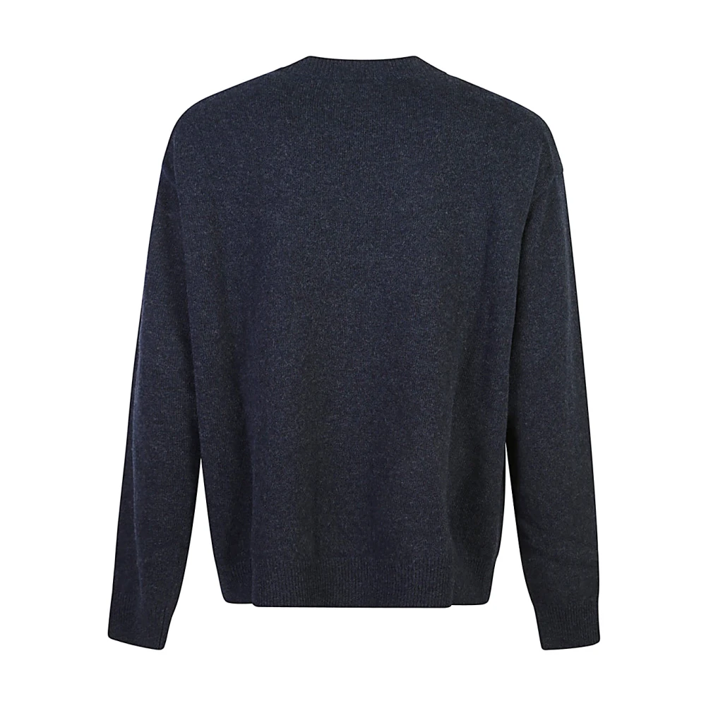 Roberto Collina Blauwe Sweaters voor Mannen Blue Heren