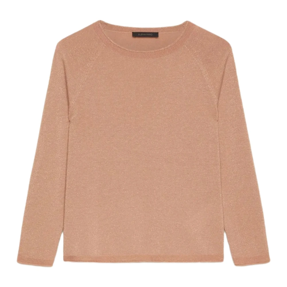 Elena Mirò Stijlvolle Maglia Shirt Pink Dames
