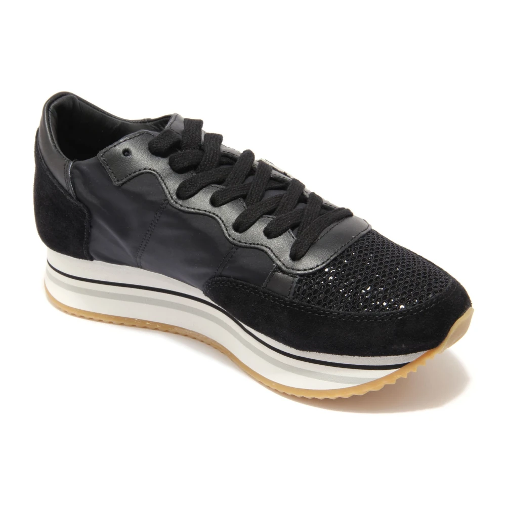 Philippe Model High Top Zwarte Schoenen Dames Schoenen