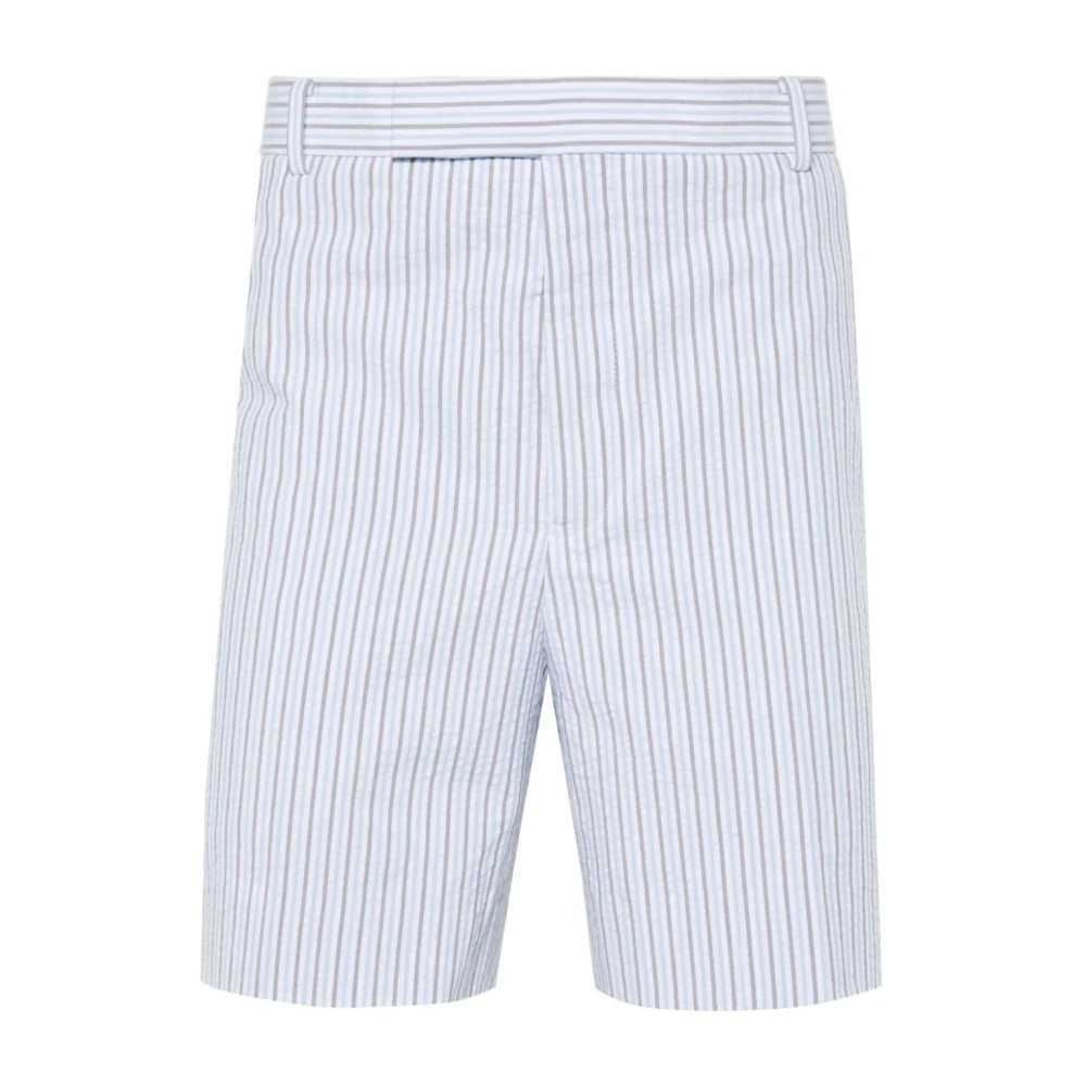 Thom Browne Casual Shorts Blue Heren