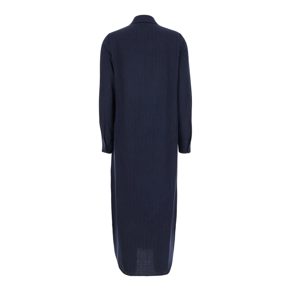 Momoni Elegante Hana Jurk Collectie Blue Dames