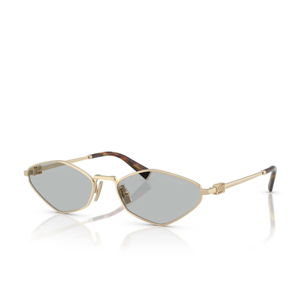 Miu Miu , Sunglasses, Unisex, Yellow, 56 Mm, Mu 56Zs Sunglasses - Image 5